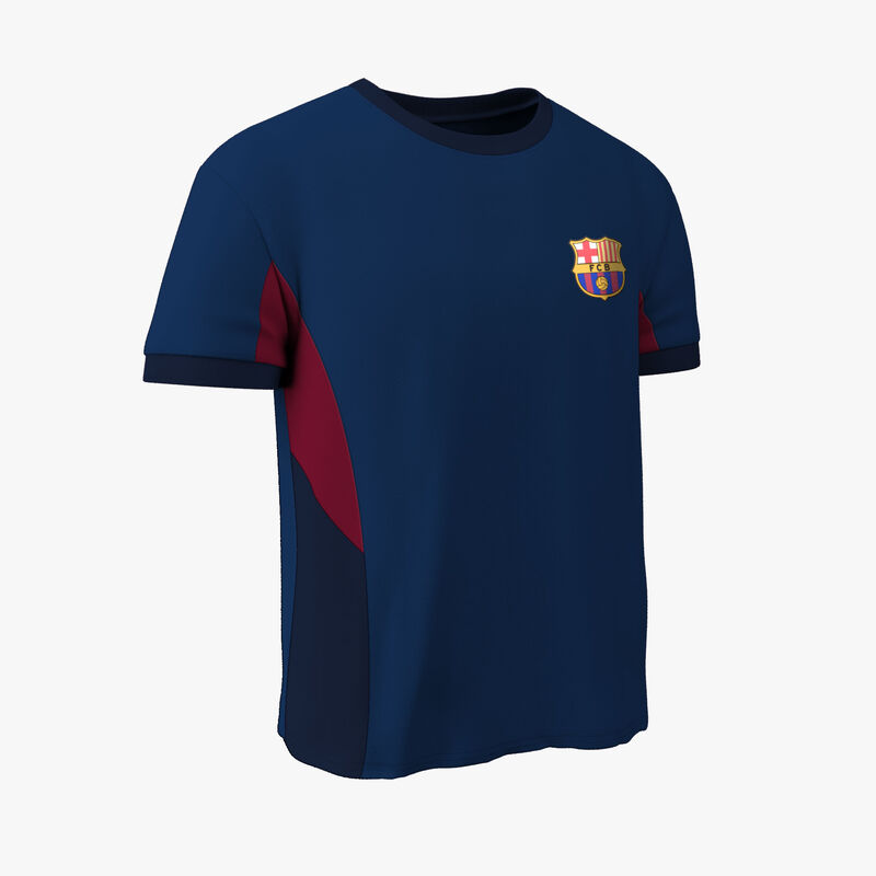 F.C. Barcelona Polera Club DNA Ni&ntilde;o, AZUL, hi-res image number null