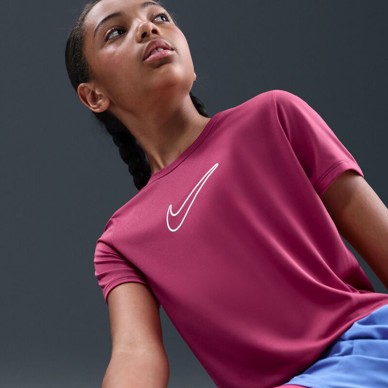 Nike Polera One Fitted, ROJO, hi-res image number null