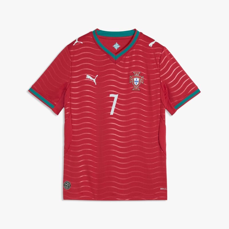 Puma Camiseta Portugal 2026 Local Juvenil, ROJO, hi-res image number null