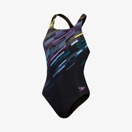Speedo Traje de Baño Digital  Printed Medalist