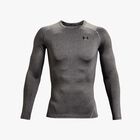 Under Armour Polera HeatGear, GRIS, hi-res