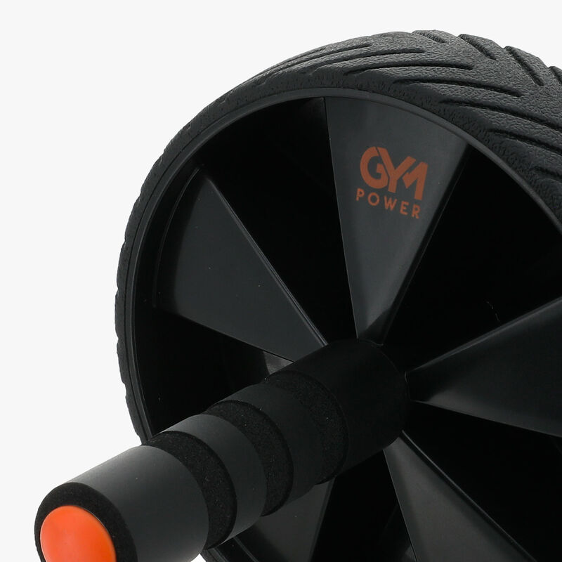 Gym Power Excercise Wheel, NEGRO, hi-res image number null