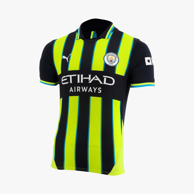 Puma MCFC Away Jersey Réplica, AZUL, hi-res image number null