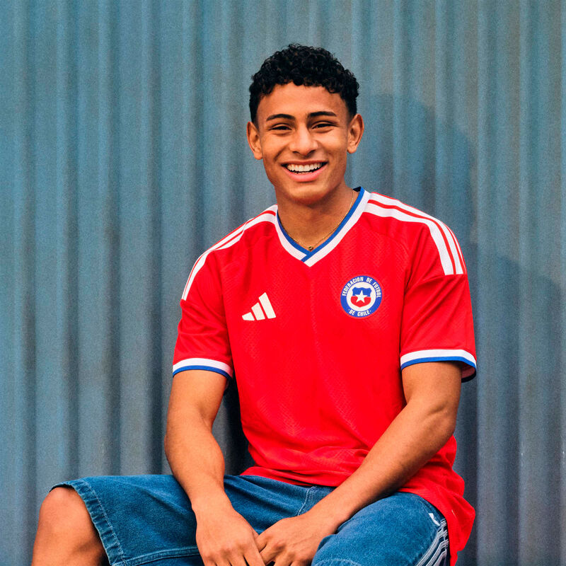adidas Camiseta Local Selección Chilena 26 Versión Jugador, ROJO, hi-res image number null