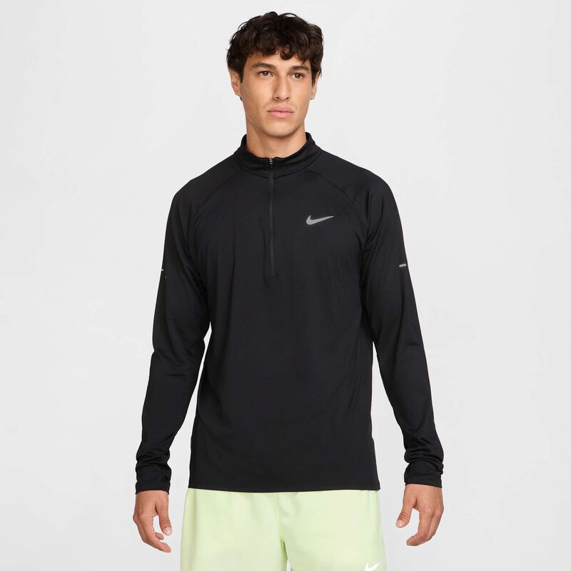 Nike Polera Dri-FIT 1/4-Zip Stride, NEGRO, hi-res image number null