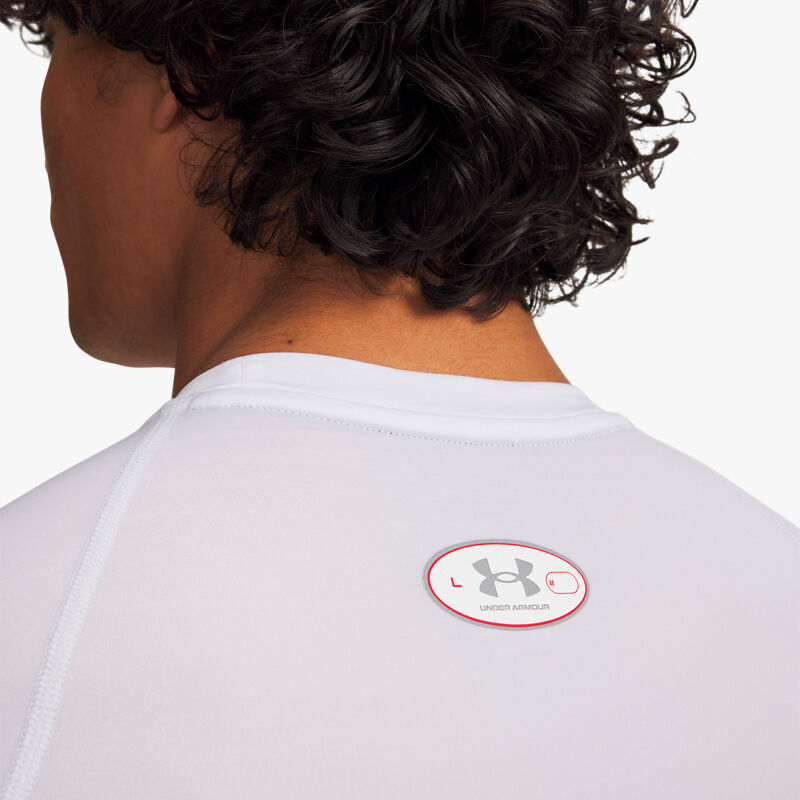 Under Armour Polera HeatGear Elite, BLANCO, hi-res image number null