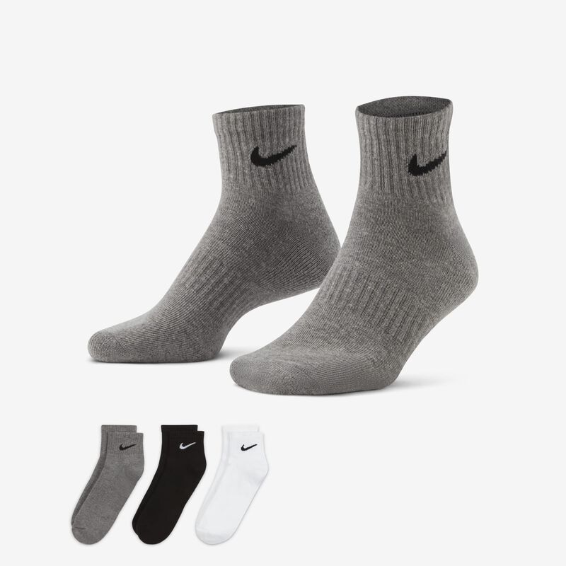 Nike Everyday Cushioned Tobilleras 3 Pares, SURTIDO, hi-res image number null