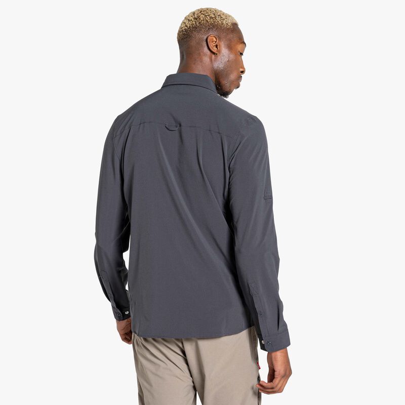 Craghoppers Camisa Nosilife Pro IV, NEGRO, hi-res image number null