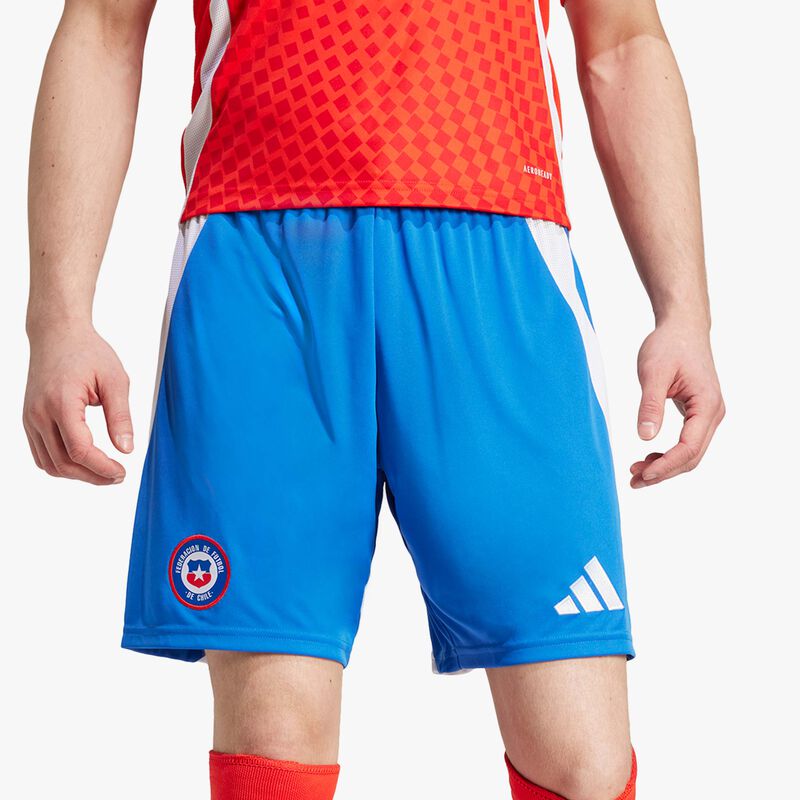adidas Shorts Local Chile 2024, AZUL, hi-res image number null