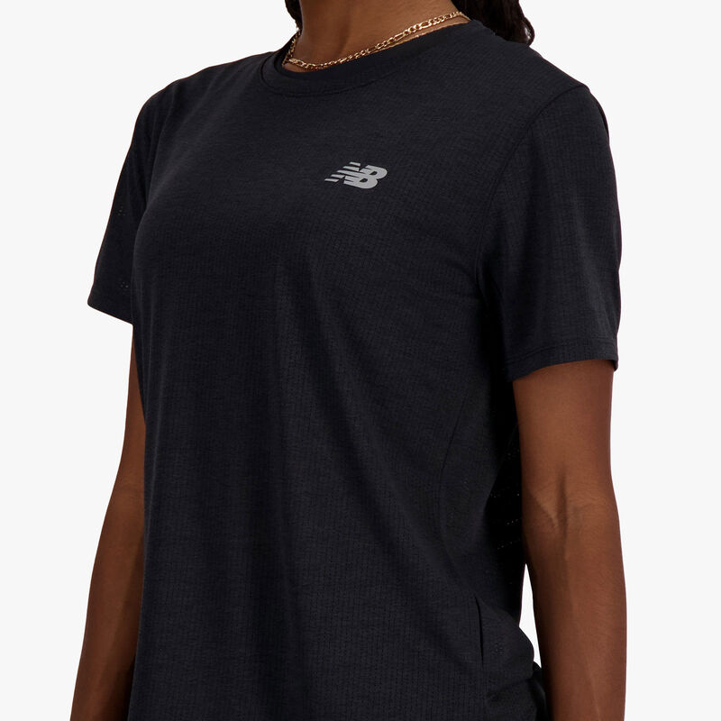 New Balance Polera Athletics, NEGRO, hi-res image number null
