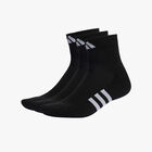 adidas Calcetines Performance Cushioned Mid-Cut 3 Pares, NEGRO, hi-res