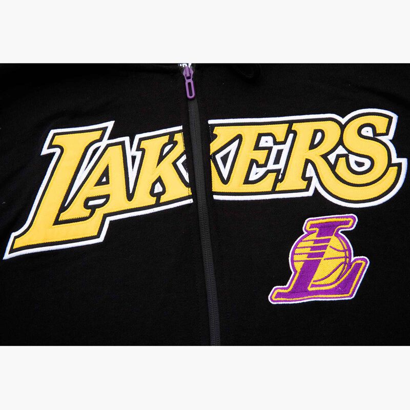 NBA Polerón Logo Patches Lakers, NEGRO, hi-res image number null