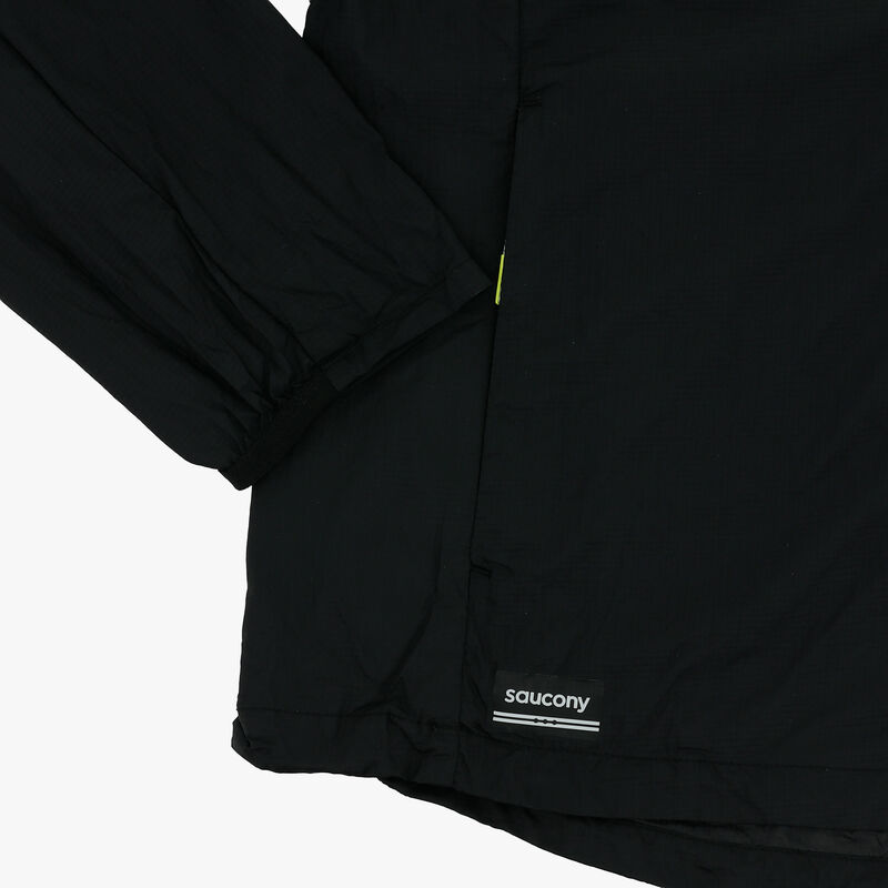 Saucony Chaqueta Rompeviento Peregrine Packaway II, NEGRO, hi-res image number null