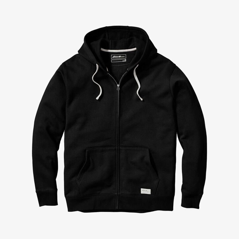 Eddie Bauer Signature Sweatshirt Ls Po Hoo, NEGRO, hi-res image number null
