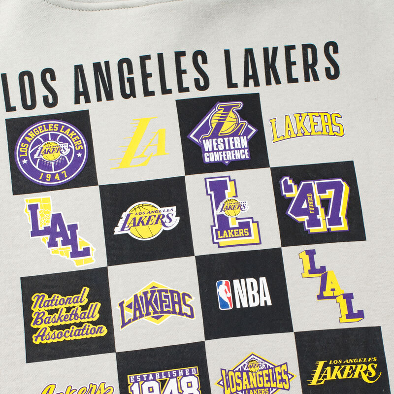NBA Poler&oacute;n Los Angeles Lakers, GRIS, hi-res image number null