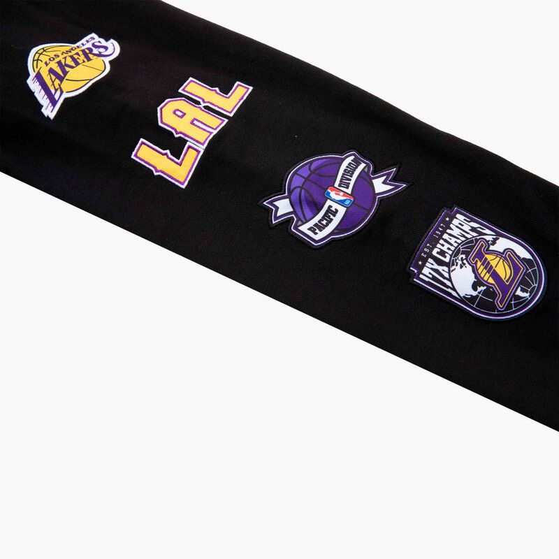 NBA Polerón Logo Patches Lakers, NEGRO, hi-res image number null