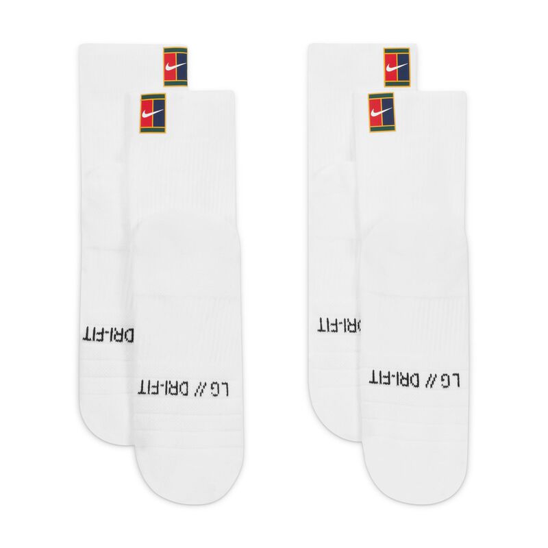 NikeCourt Multiplier Max Tobilleras 2 Pares, BLANCO, hi-res image number null