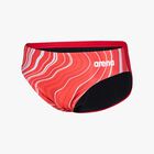 Arena Swim Briefs Marbled, ROJO, hi-res