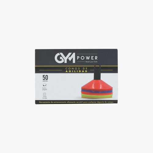 Gym Power Cone Set With Rack
