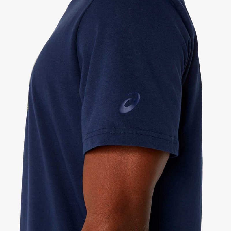 Asics Polera Seasonal Graphic Tee, AZUL, hi-res image number null