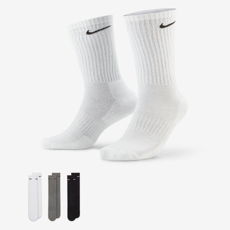 Nike Everyday Cushioned Largas 3 Pares, SURTIDO, hi-res image number null