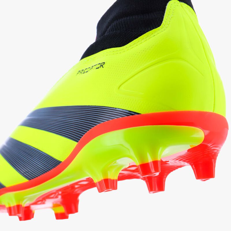 adidas Zapatillas de F&uacute;tbol Predator League Laceless Terreno Firme, AMARILLO, hi-res image number null