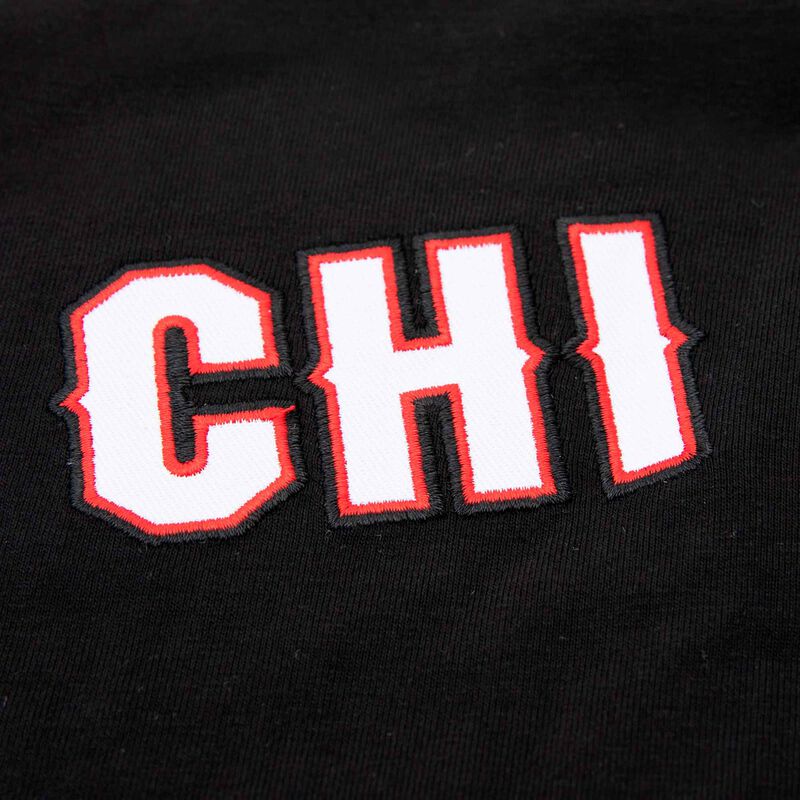 NBA Polera Two Seam Bulls, NEGRO, hi-res image number null