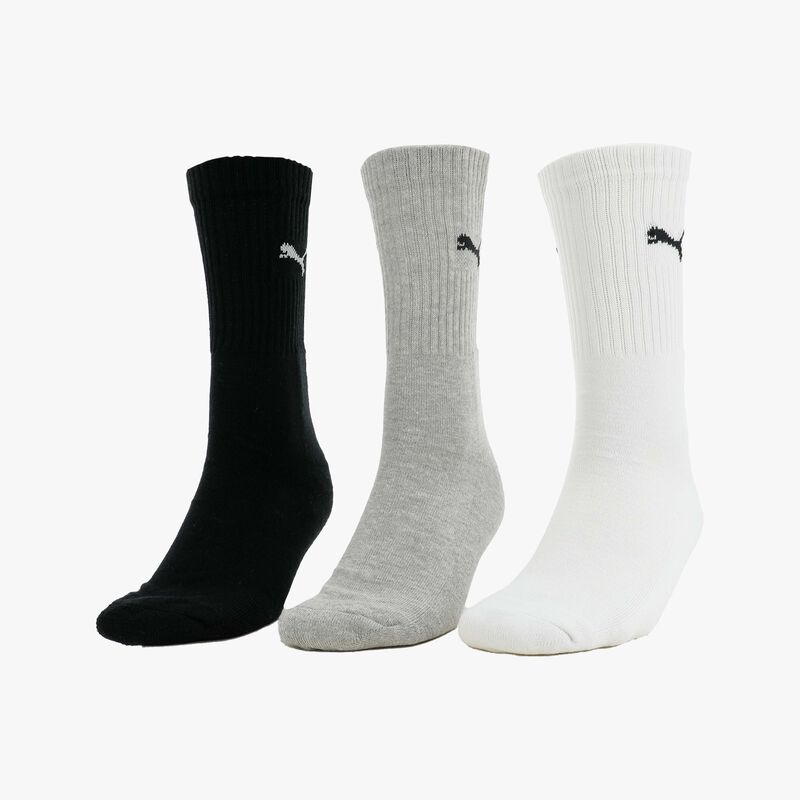Puma Calcetines Sport Largos 3 Pares, NEGRO, hi-res image number null