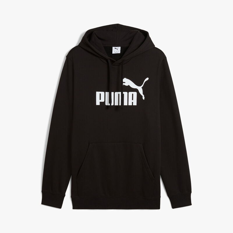 Puma Polerón Essentials No. 1 Logo Frisa, NEGRO, hi-res image number null