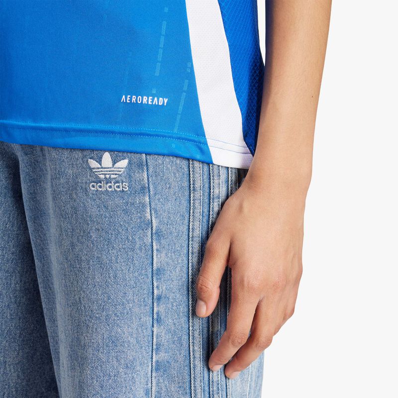 adidas Camiseta Local Italia 24, AZUL, hi-res image number null