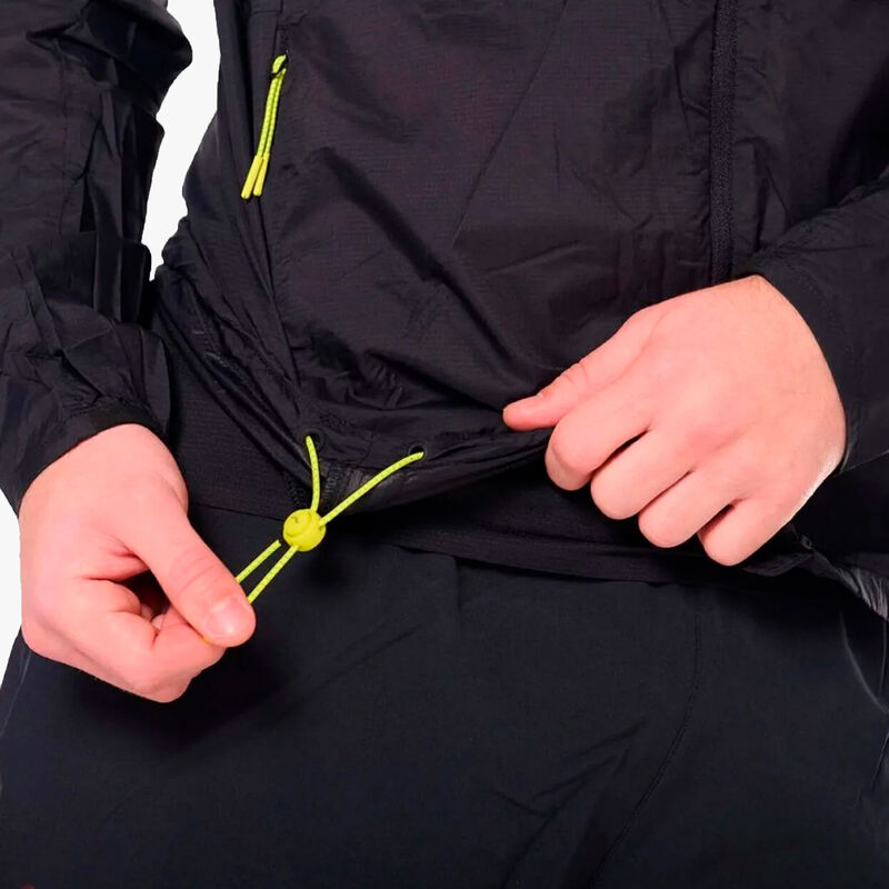 Saucony Chaqueta Rompeviento Peregrine Packaway II, NEGRO, hi-res image number null