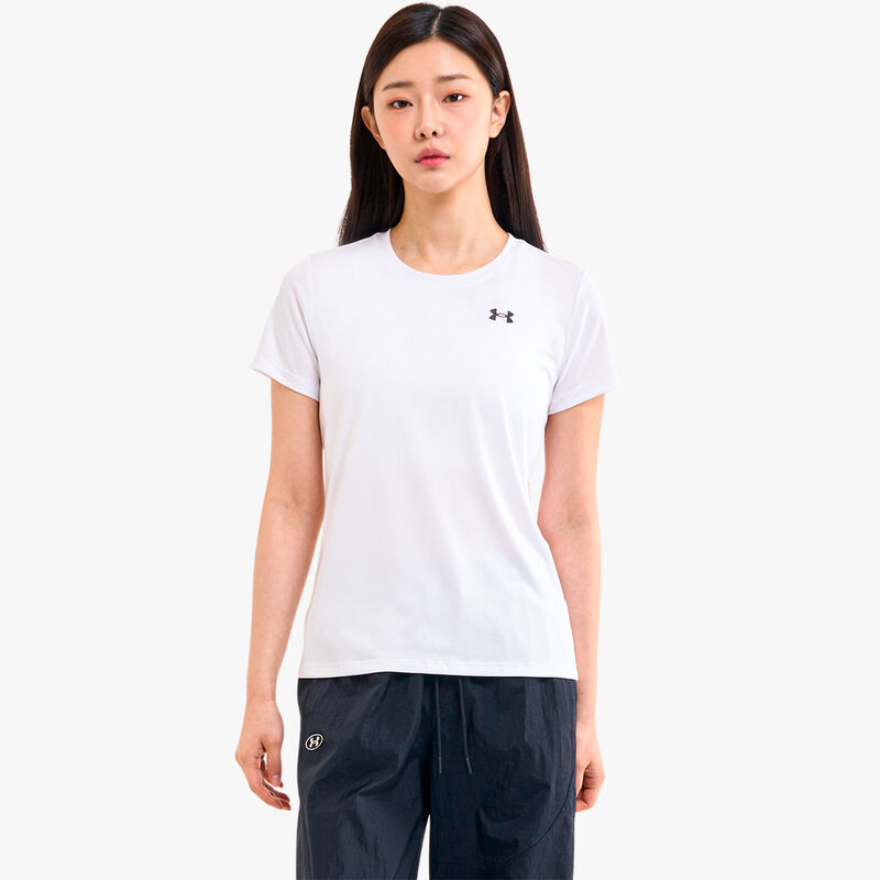 Under Armour Polera Tech, BLANCO, hi-res image number null