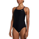 Nike Traje de Nataci&oacute;n Solid Racerback, NEGRO, hi-res