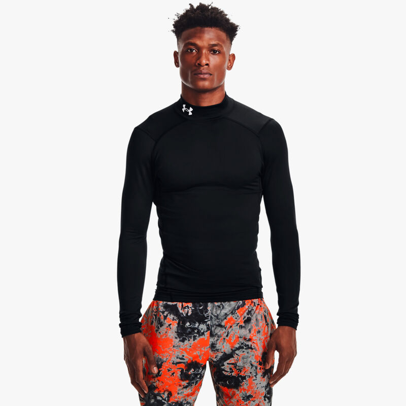 Under Armour Polera ColdGear Compression, NEGRO, hi-res image number null