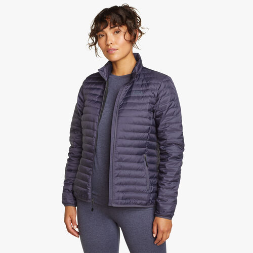 EDDIE BAUER MICROLIGHT DOWN JACKET CHAQUETAS SENDERISMO MUJER