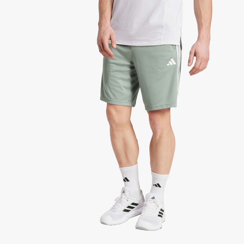 adidas Shorts Train Essentials Piqu&eacute; 3 Tiras, VERDE, hi-res image number null