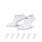 Nike Calcetines Everyday Lightweight Invisibles 6 Pares, BLANCO, hi-res