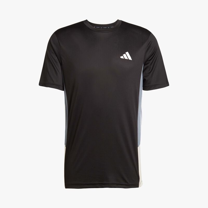 adidas Polera Train Essentials Seasonal Colorblock, NEGRO, hi-res image number null