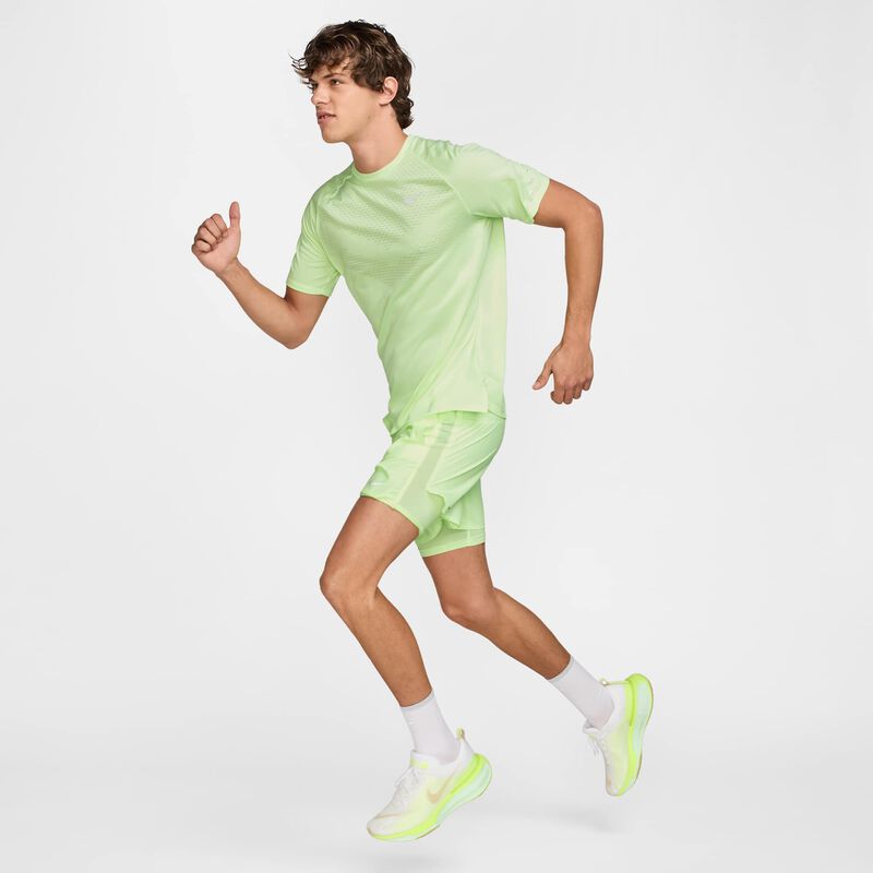 Nike Polera Stride, AMARILLO, hi-res image number null
