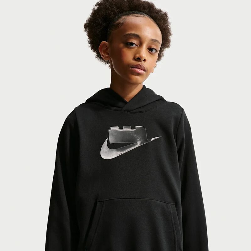 Nike Poler&oacute;n Nike x LEGO Collection Ni&ntilde;os, NEGRO, hi-res image number null