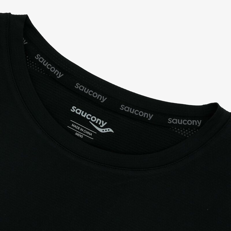 Saucony Polera Peregrine Graphic TR, NEGRO, hi-res image number null