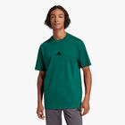 adidas Polera Essentials Logo Peque&ntilde;o Tejido Jersey, VERDE, hi-res