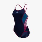 Arena Bañador Icons Super Fly Stripe Panel, AZUL, hi-res