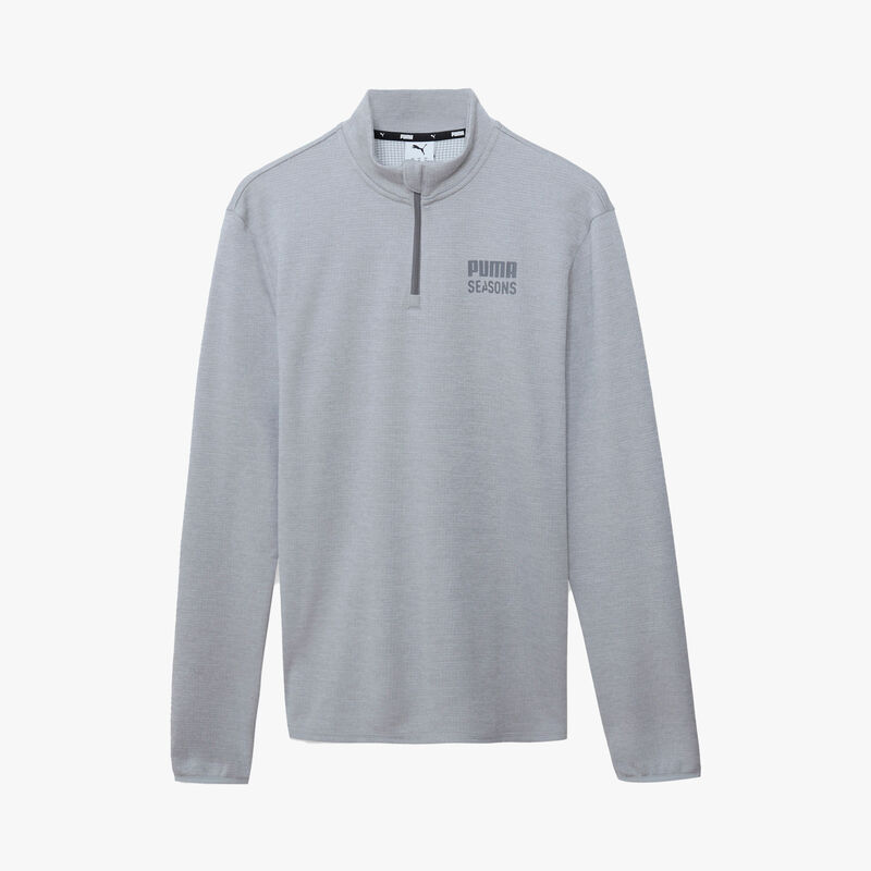 Puma Polerón Outdoor Inspired 1/2 Zip, GRIS, hi-res image number null
