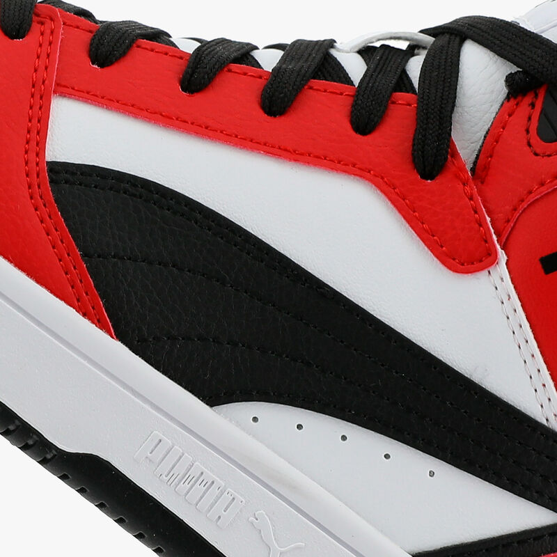 Puma Zapatillas Rebound V6 Mid JR, ROJO, hi-res image number null