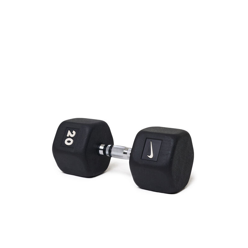 Nike Mancuerna Hexagonal 20 Kg, NEGRO, hi-res image number null