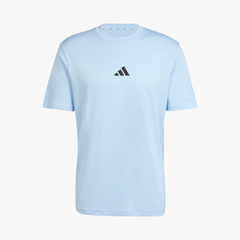 adidas Polera Essentials Small Logo, AZUL, hi-res image number null