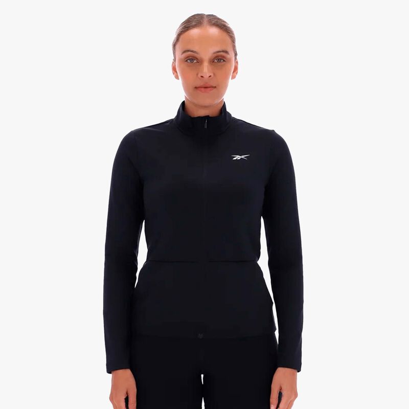 Reebok Chaqueta Core Zip Through, NEGRO, hi-res image number null