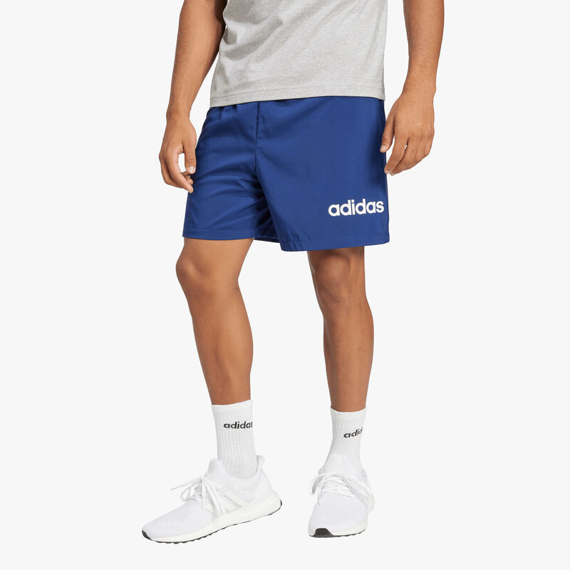 adidas Short Essentials Linear Logo, AZUL, hi-res image number null