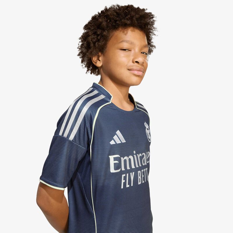 adidas Camiseta Visitante Real Madrid 25/26 Niños, AZUL, hi-res image number null